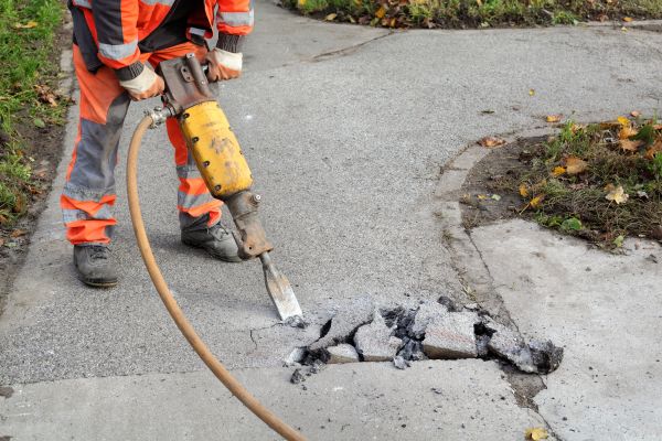 Concrete Walkway Demolition