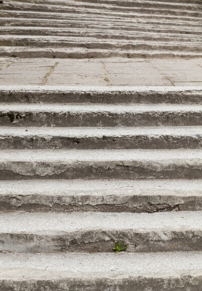 Concrete Step Demolition